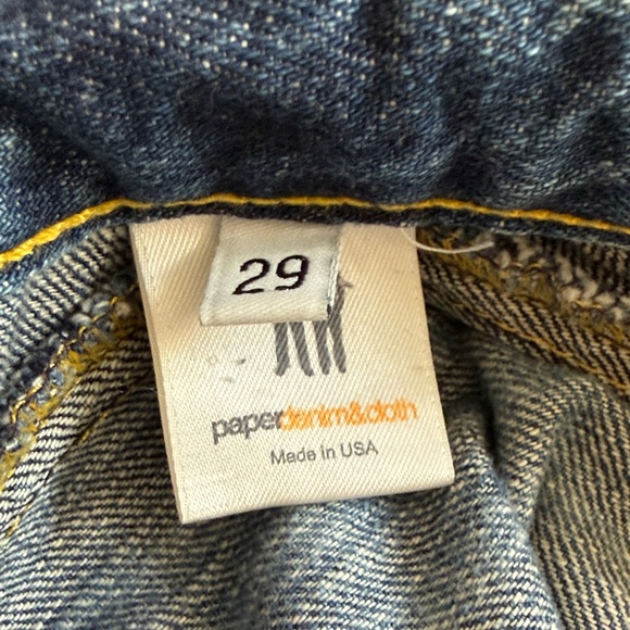 Vintage Paper Denim & Cloth Denim Mini Skirt - Picture 3 of 5